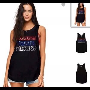 Victoria’s secret PINK sequence muscle tank